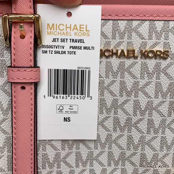MICHAEL KORS
Jet Set Travel Logo Top-Zip Shoulder Tote Bag PRIMROSE MUL… - Picture 15 of 15